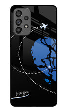 Love Orbit Samsung A73 5G Glass Case