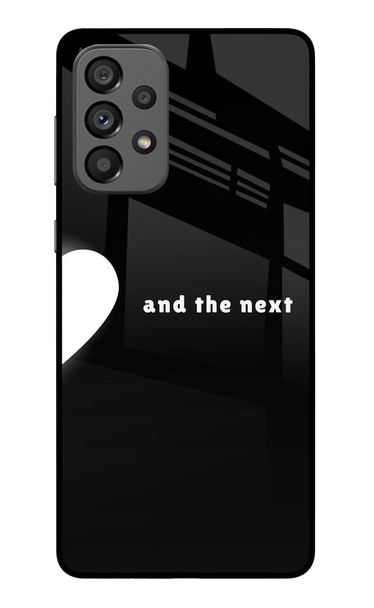 Next World Samsung A73 5G Glass Case