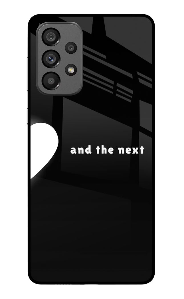 Next World Samsung A73 5G Glass Case