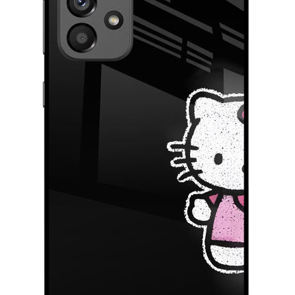 Kitty Charm Samsung A73 5G Glass Case