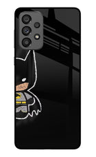 Bat Kitty Samsung A73 5G Glass Case