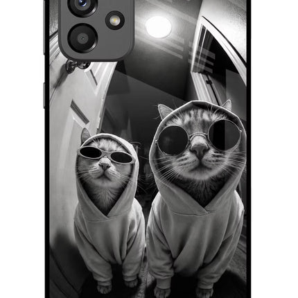 Hood Cats Samsung A73 5G Glass Case