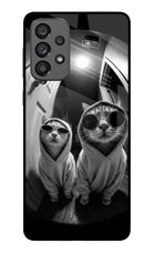Hood Cats Samsung A73 5G Glass Case