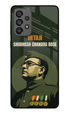 Netaji Legacy Samsung A73 5G Glass Case