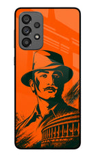 Bhagat Singh Legacy Samsung A73 5G Glass Case