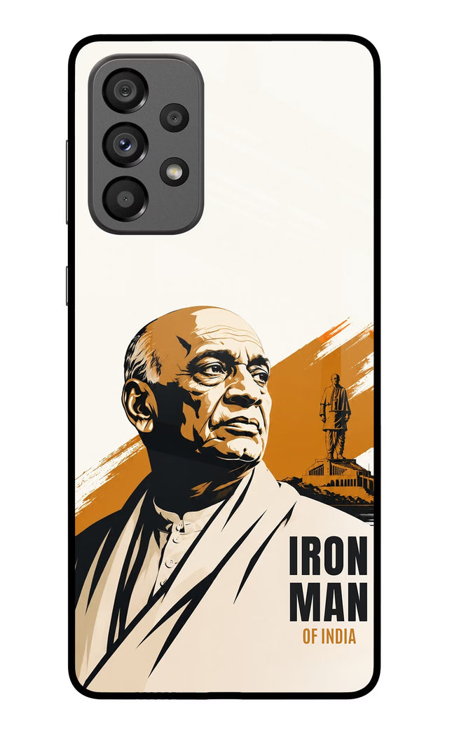 Sardar Patel Iron Will Samsung A73 5G Glass Case