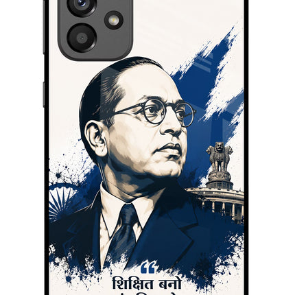 Dr. Ambedkar Visionary Samsung A73 5G Glass Case