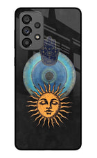 Divine Sun Samsung A73 5G Glass Case