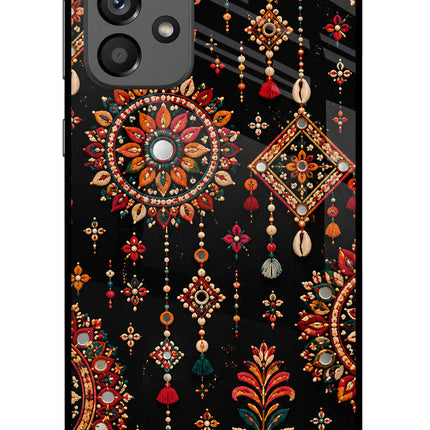 Boho Noir Samsung A73 5G Glass Case