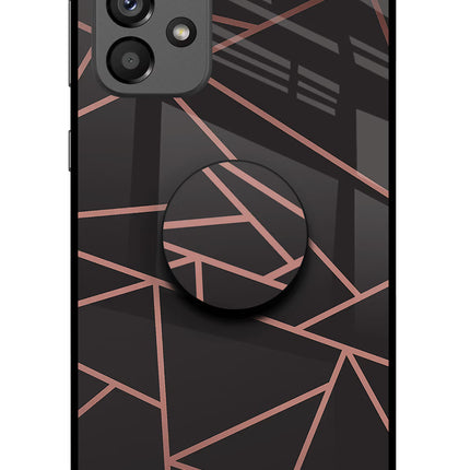 Geometric Pattern Samsung A73 5G Pop Case by Casekaro
