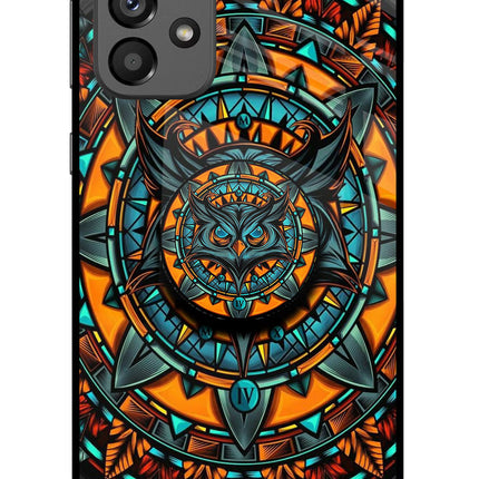 Angry Owl Samsung A73 5G Glass Case