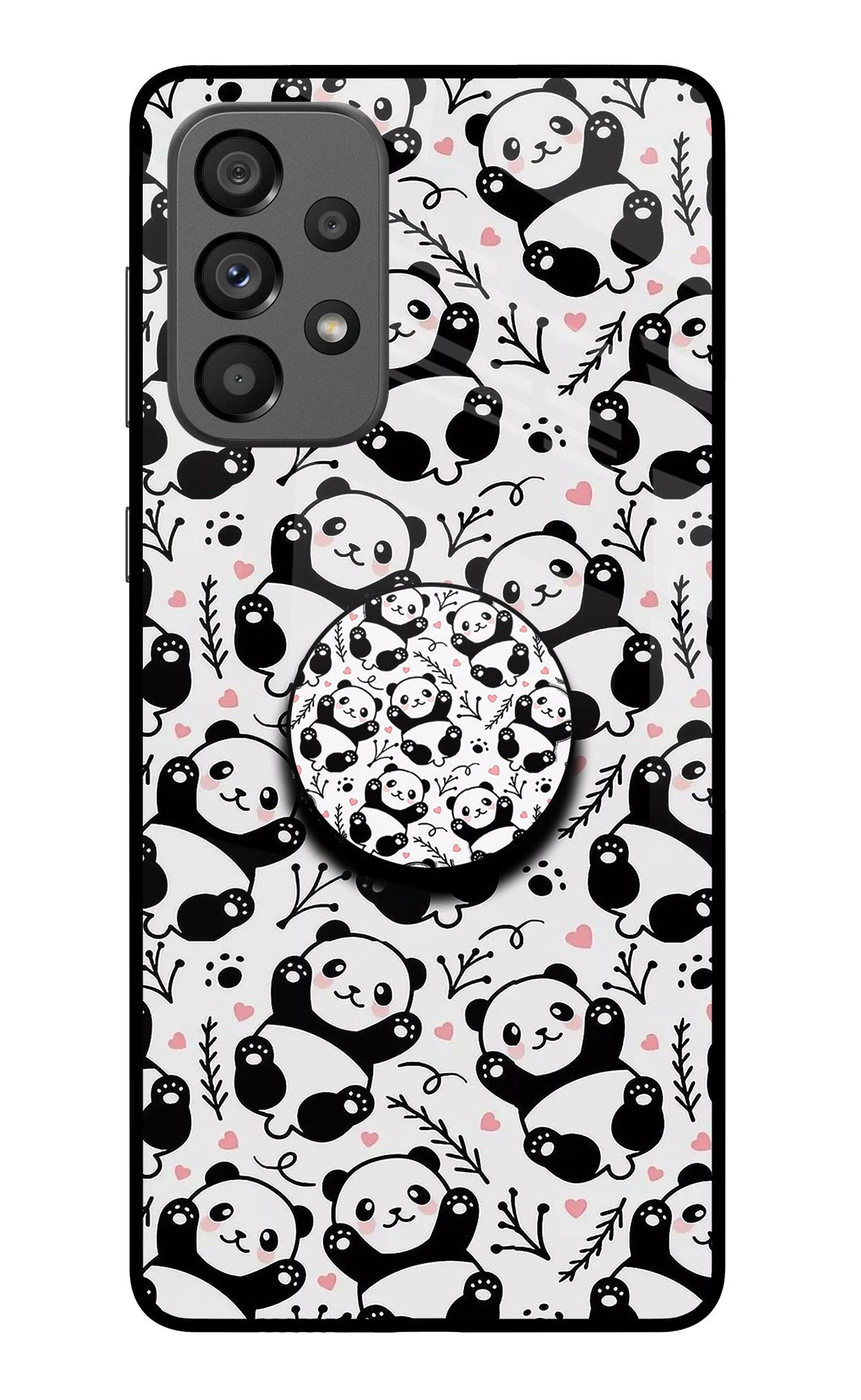 Cute Panda Samsung A73 5G Pop Case