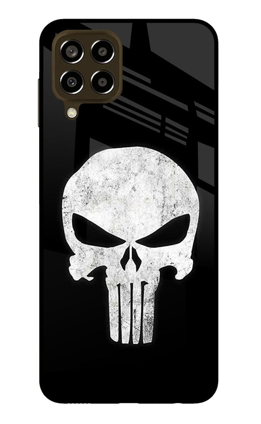 Punisher Skull Samsung M33 5G Glass Case