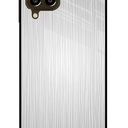 Wooden Grey Texture Samsung M33 5G Glass Case Back Cover by Casekaro