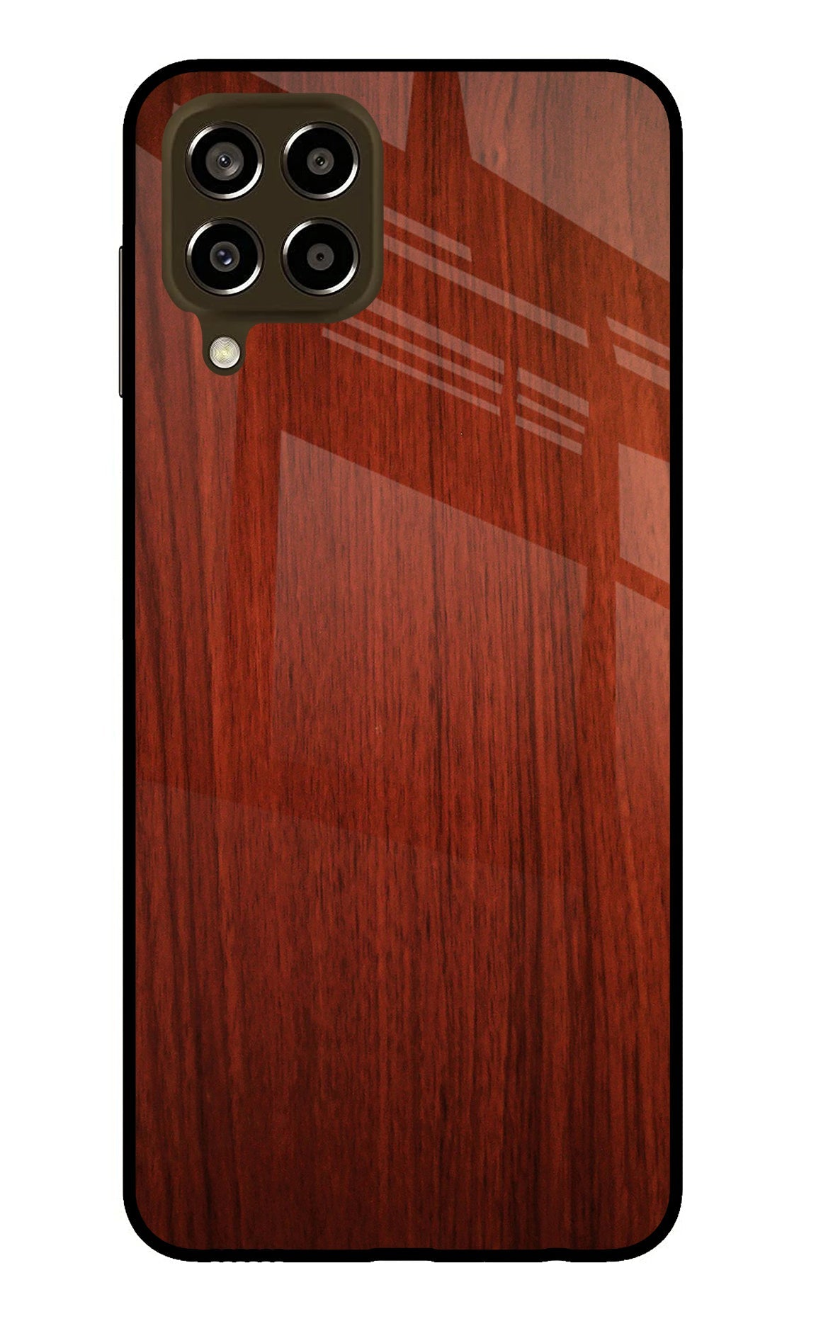 Wooden Plain Pattern Samsung M33 5G Back Cover