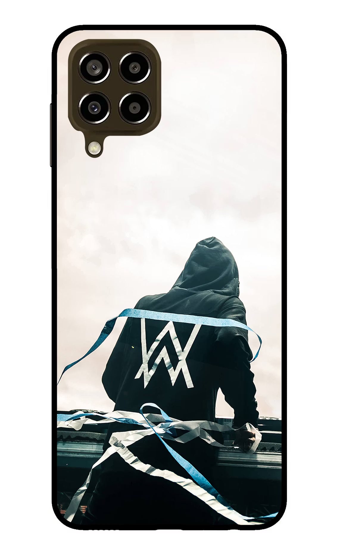 Alan Walker Samsung M33 5G Glass Case Back Cover by Casekaro