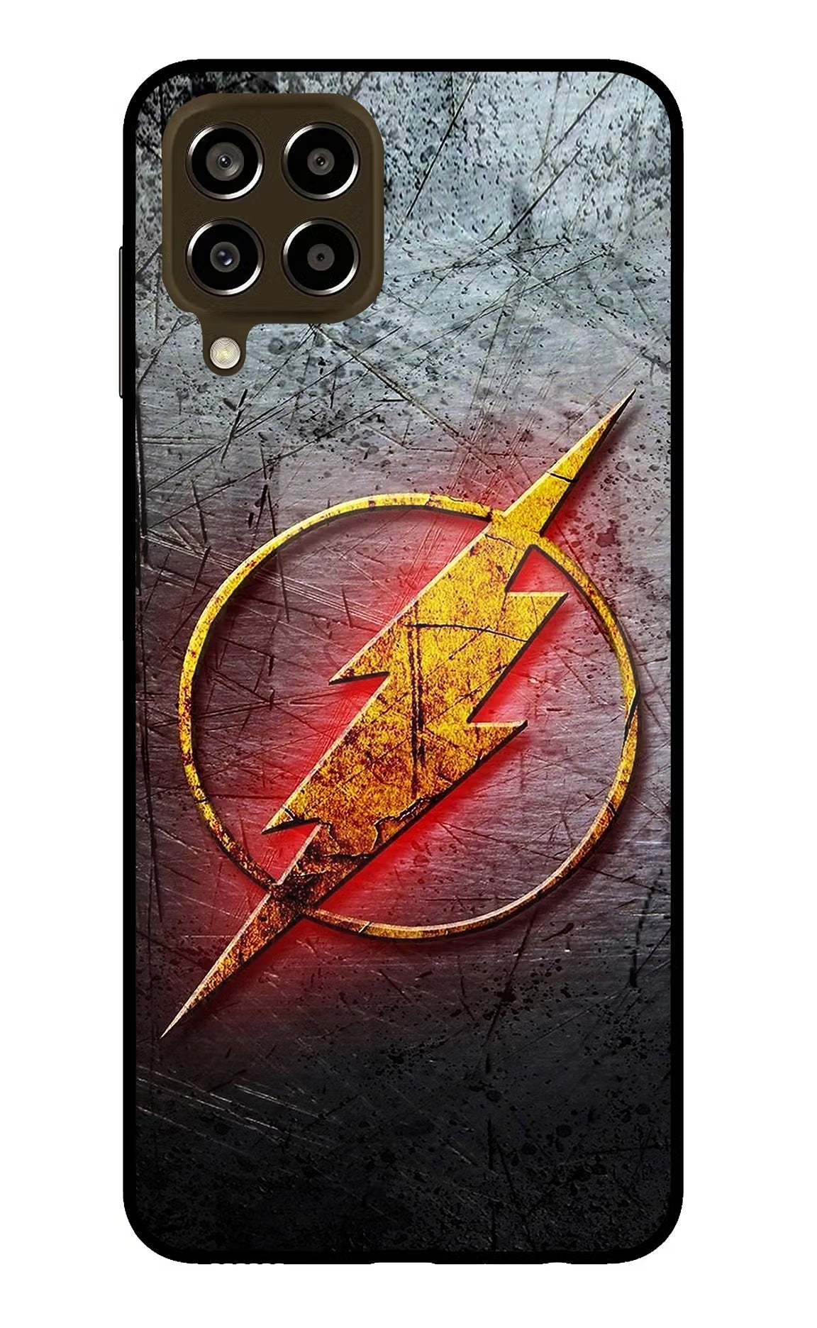Flash Samsung M33 5G Glass Case Back Cover by Casekaro