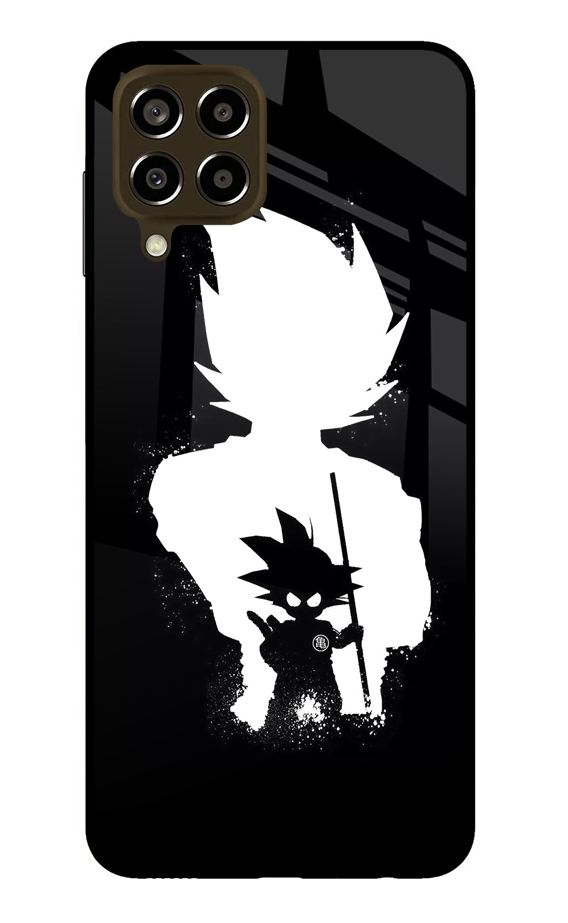 Goku Shadow Samsung M33 5G Glass Case