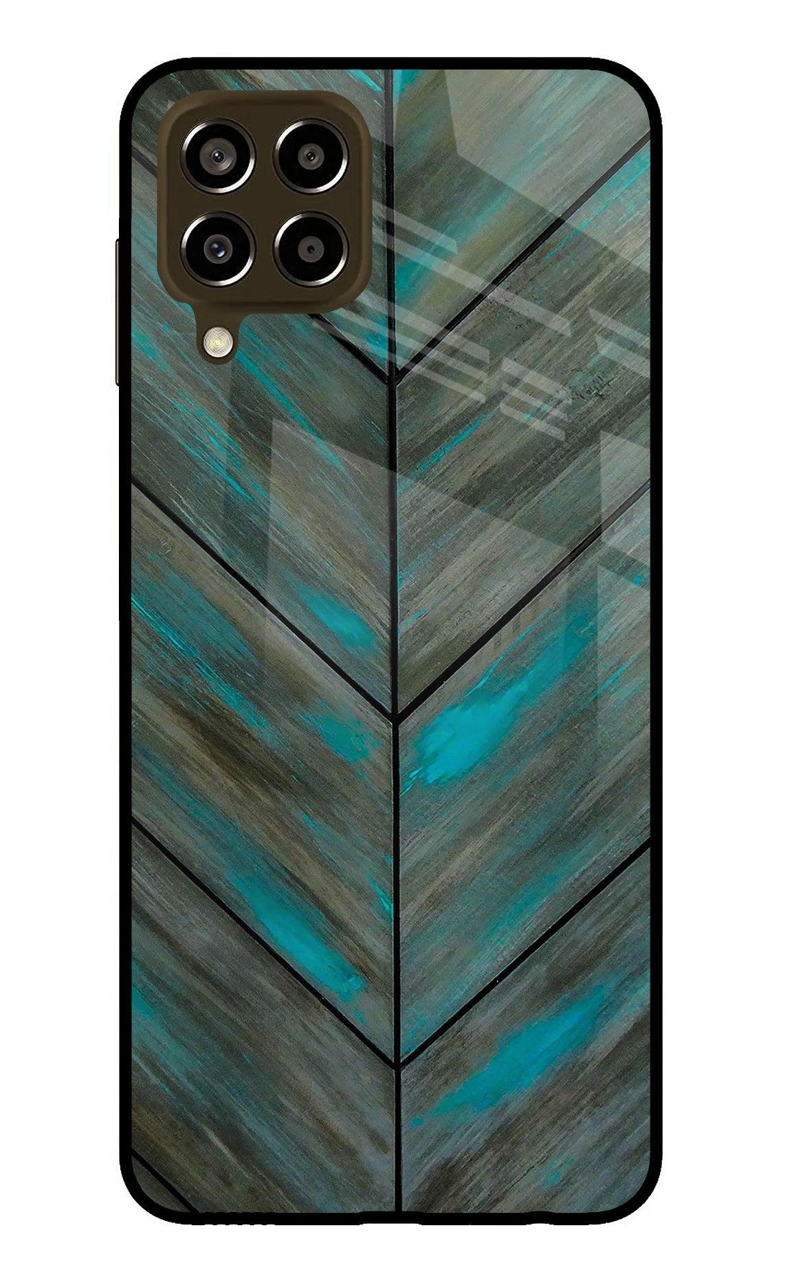 Pattern Samsung M33 5G Glass Case