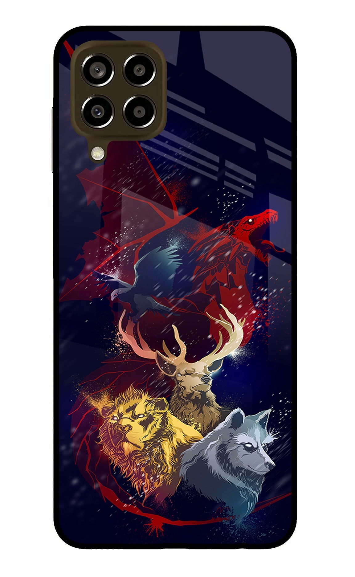 Game Of Thrones Samsung M33 5G Glass Case