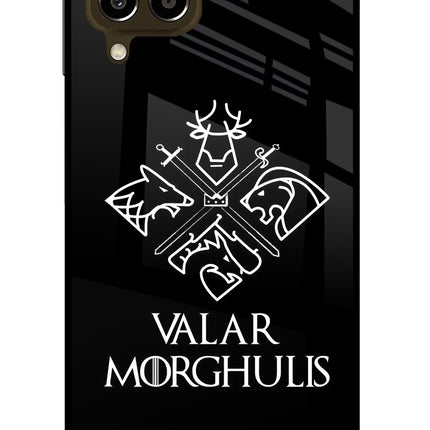 Valar Morghulis | Game Of Thrones Samsung M33 5G Glass Case Back Cover by Casekaro