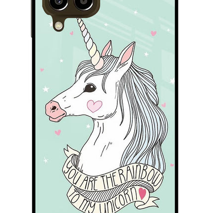 Unicorn Wallpaper Samsung M33 5G Glass Case