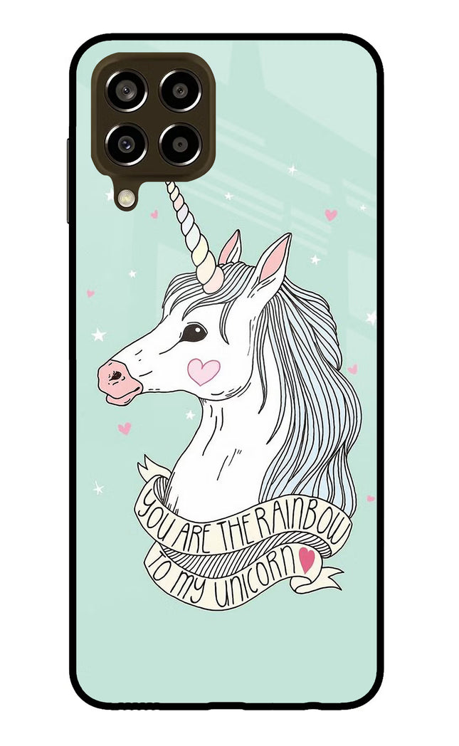Unicorn Wallpaper Samsung M33 5G Glass Case
