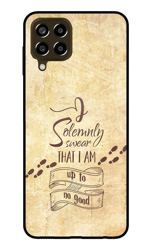 I Solemnly swear that i up to no good Samsung M33 5G Glass Case