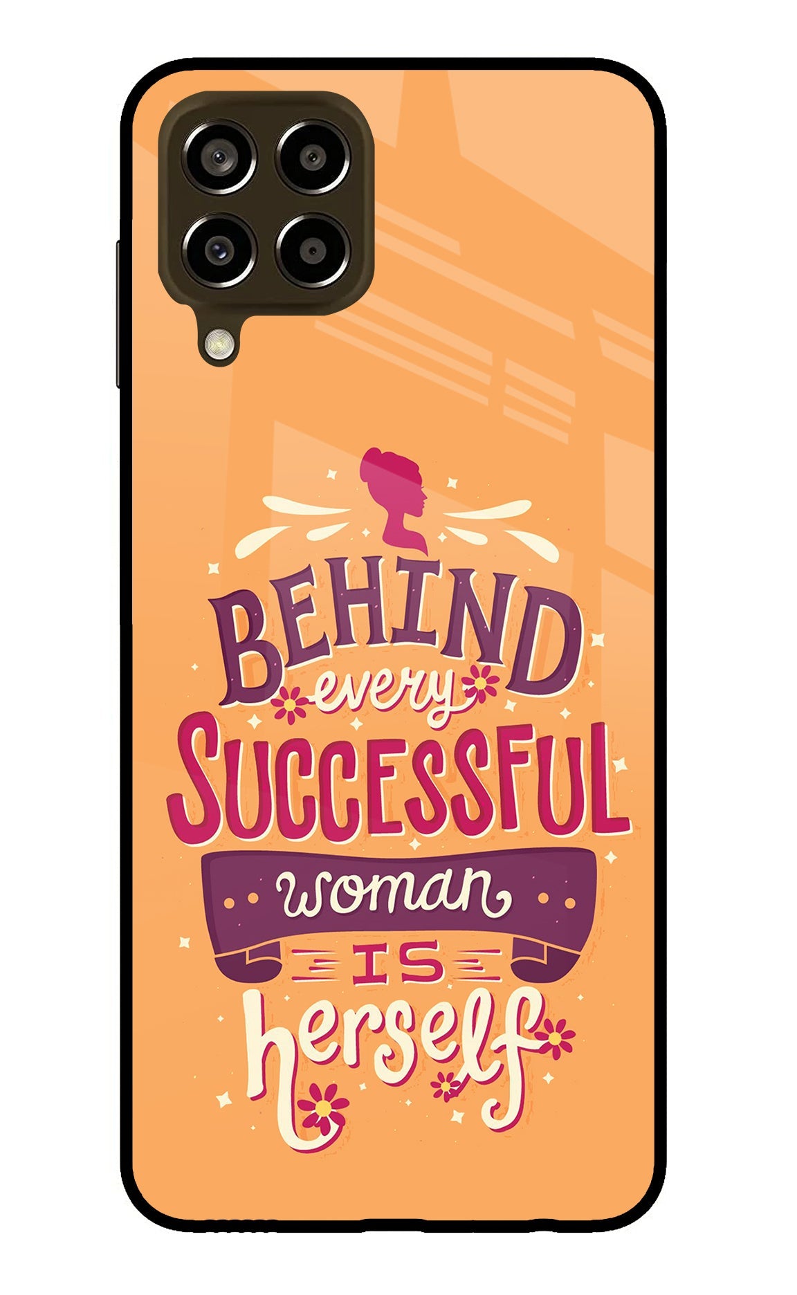 Behind Every Successful Woman There Is Herself Samsung M33 5G Back Cover