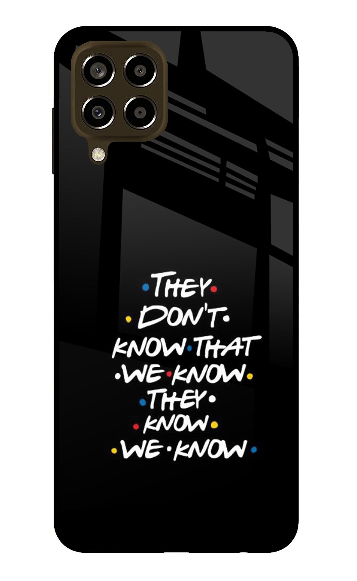 FRIENDS Dialogue Samsung M33 5G Back Cover