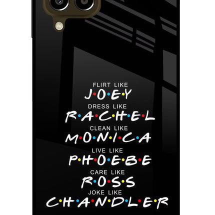 FRIENDS Character Samsung M33 5G Glass Case