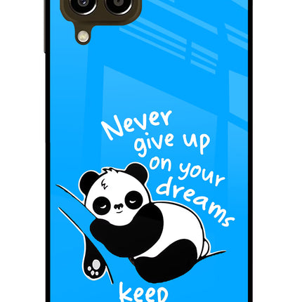 Keep Sleeping Samsung M33 5G Glass Case