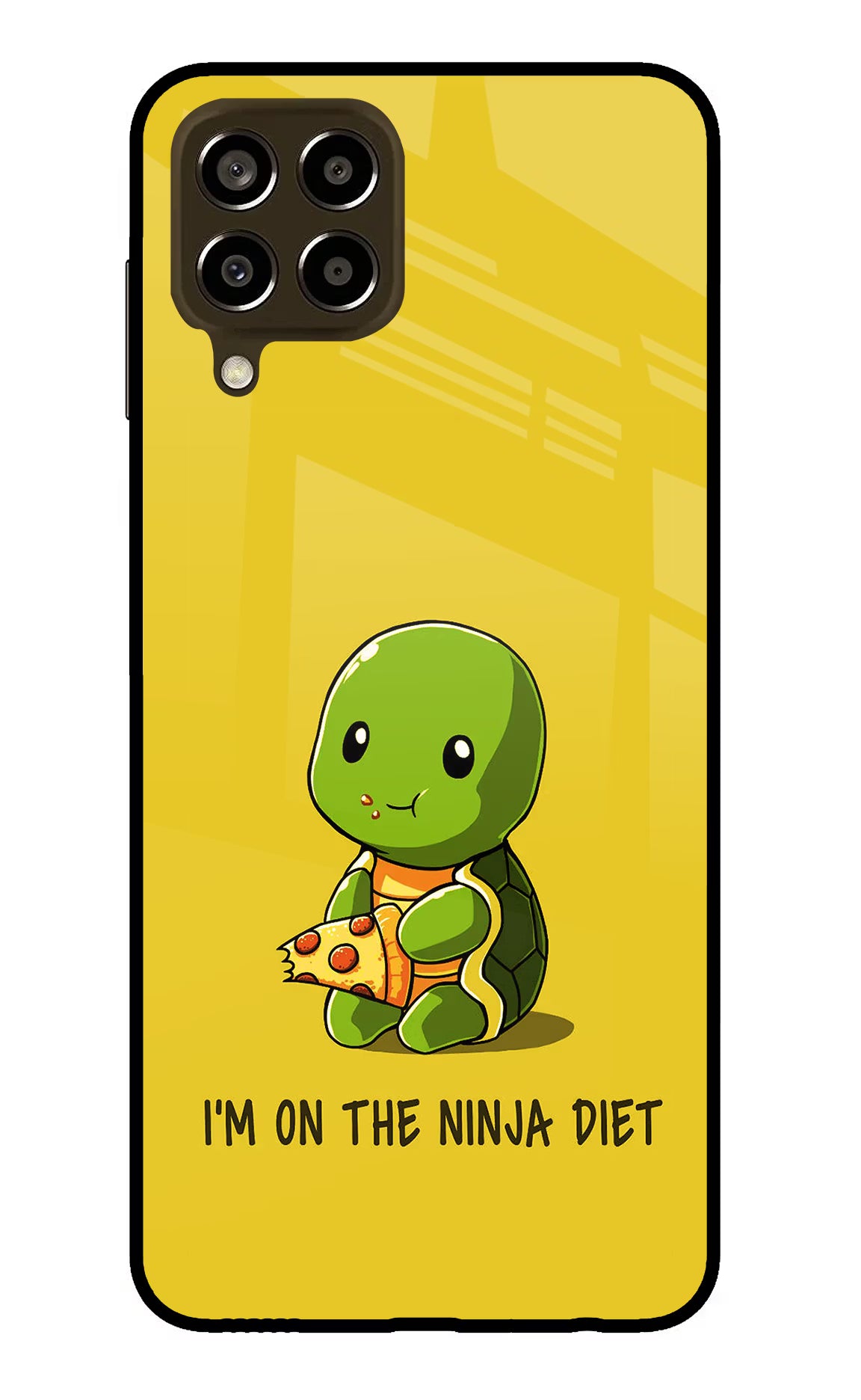 I'm on Ninja Diet Samsung M33 5G Glass Case Back Cover by Casekaro