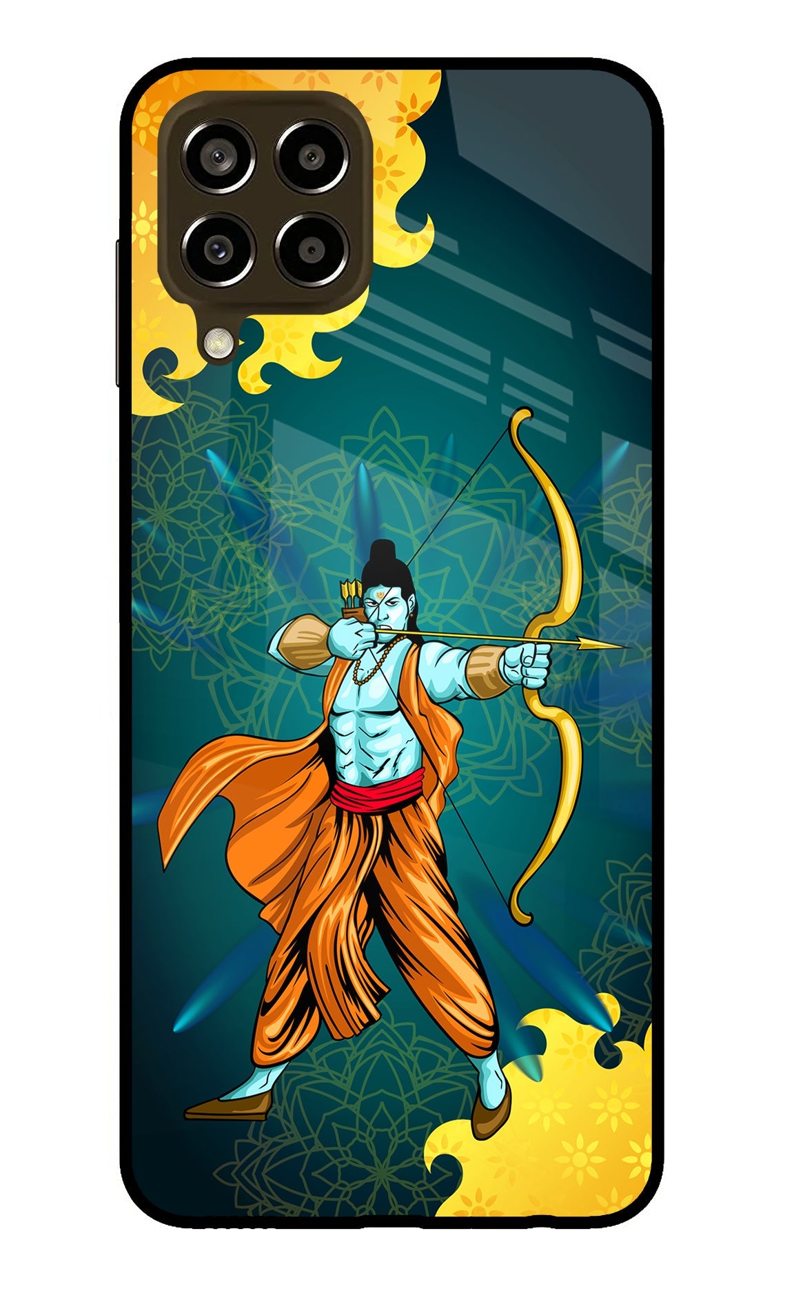 Lord Ram - 6 Samsung M33 5G Glass Case