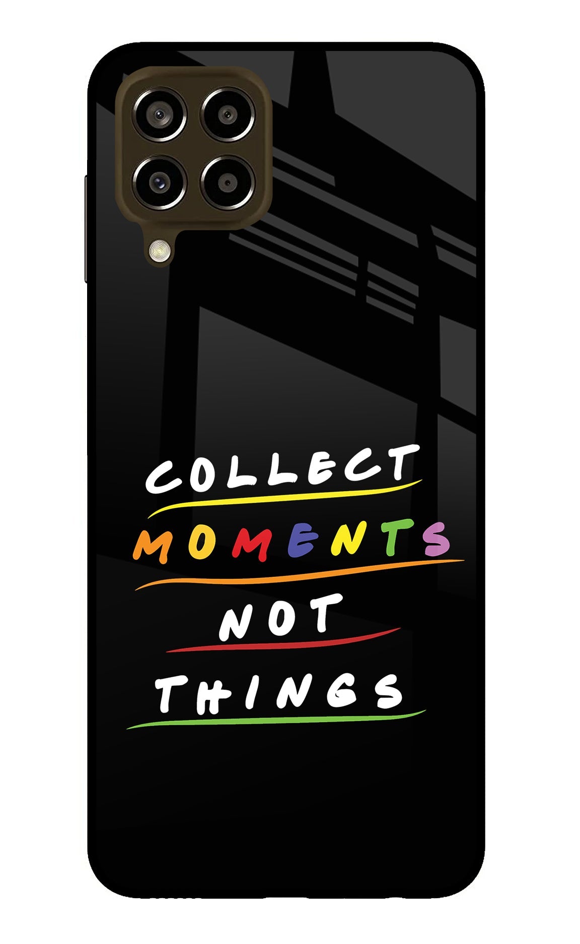 Collect Moments Not Things Samsung M33 5G Back Cover