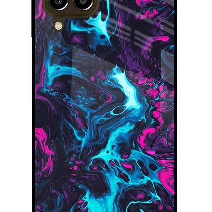 Abstract Samsung M33 5G Glass Case