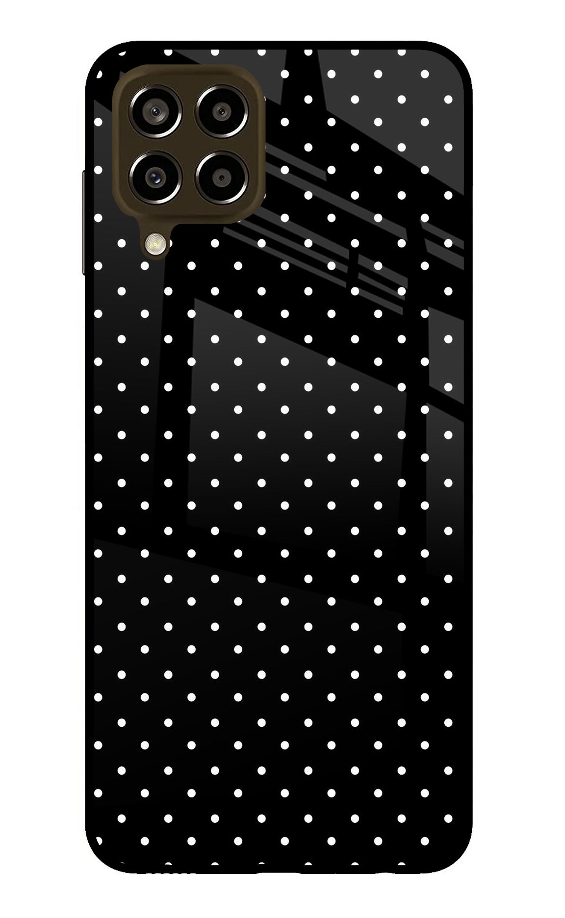 White Dots Samsung M33 5G Back Cover