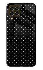 White Dots Samsung M33 5G Glass Case