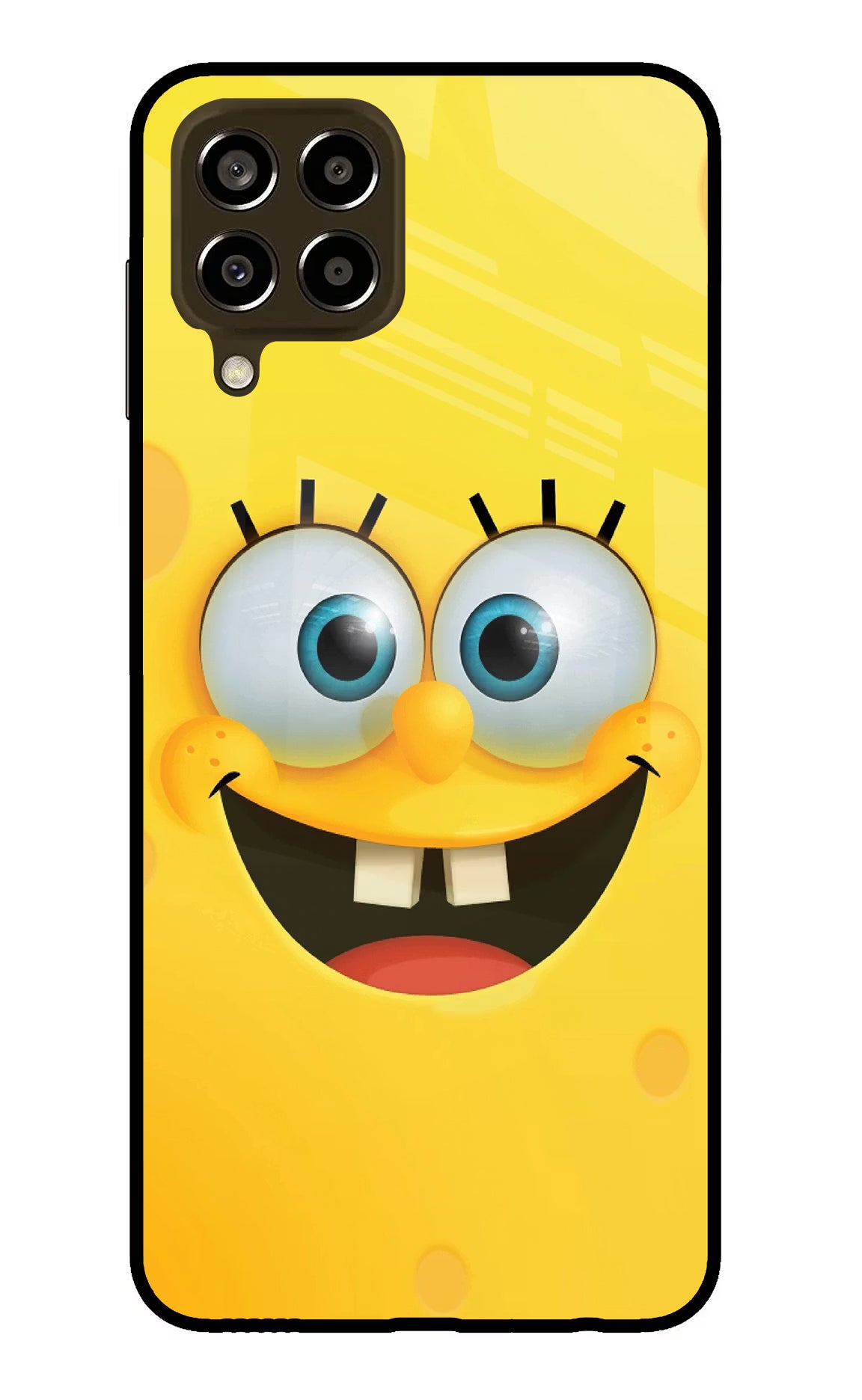 Sponge 1 Samsung M33 5G Glass Case Back Cover by Casekaro