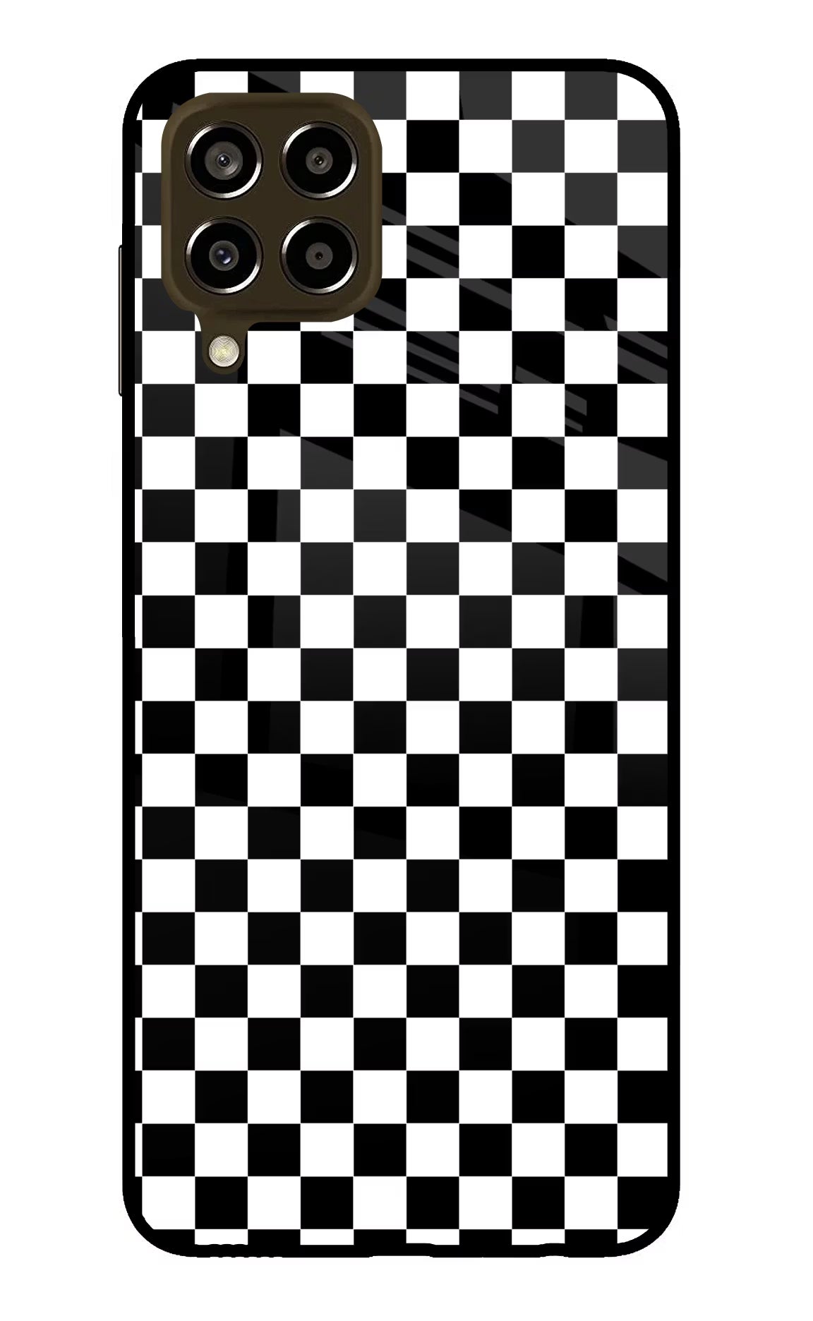 Chess Board Samsung M33 5G Glass Case Back Cover by Casekaro