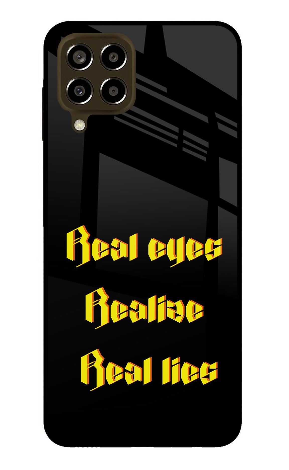 Real Eyes Realize Real Lies Samsung M33 5G Back Cover