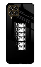 Again Again Gain Samsung M33 5G Glass Case