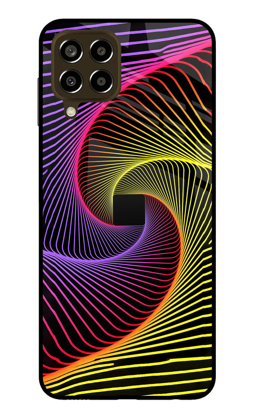 Colorful Strings Samsung M33 5G Glass Case