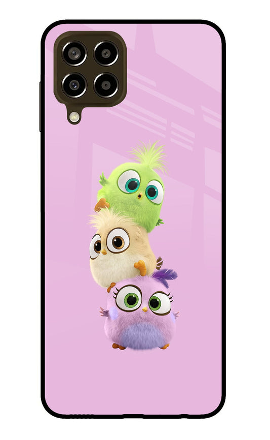 Cute Little Birds Samsung M33 5G Glass Case