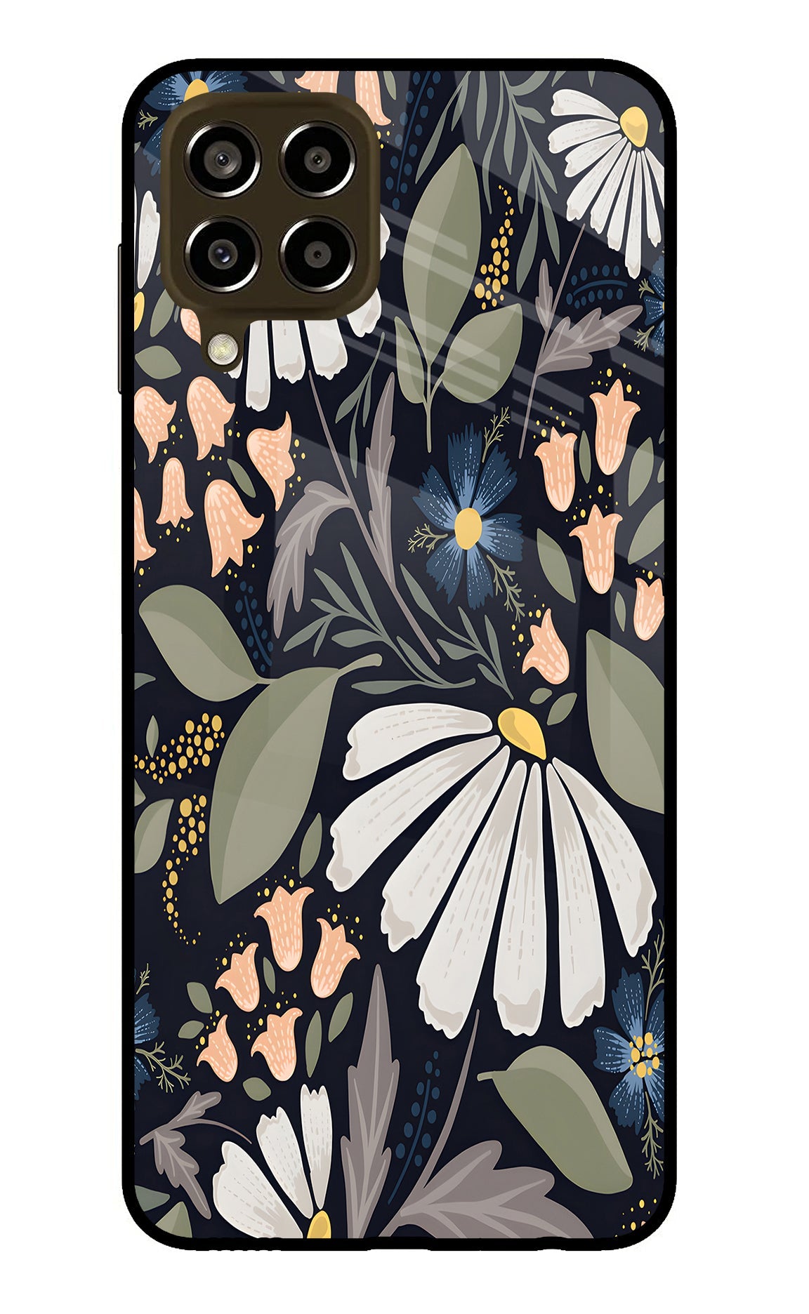 Flowers Art Samsung M33 5G Back Cover