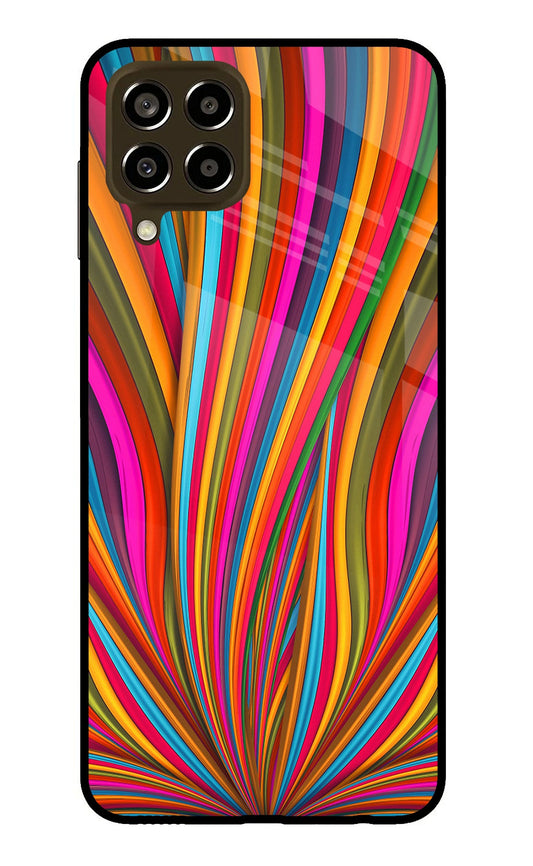 Trippy Wavy Samsung M33 5G Glass Case