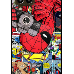 Spider Man Samsung M33 5G Glass Case