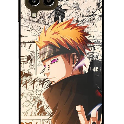 Pain Anime Samsung M33 5G Glass Case Back Cover by Casekaro
