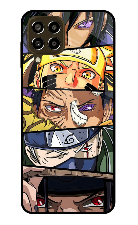 Naruto Character Samsung M33 5G Glass Case