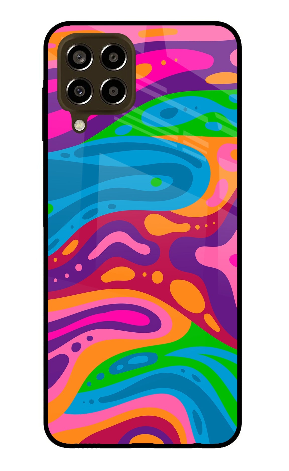 Trippy Pattern Samsung M33 5G Back Cover